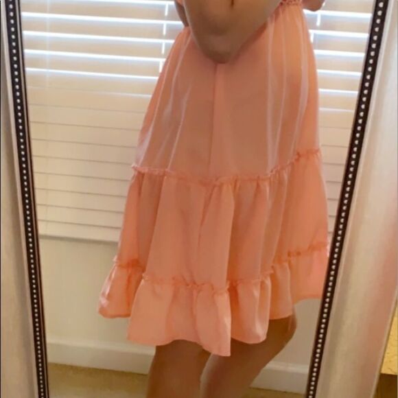 𝅺Pink Open Back Summer Dress - Picture 4 of 7